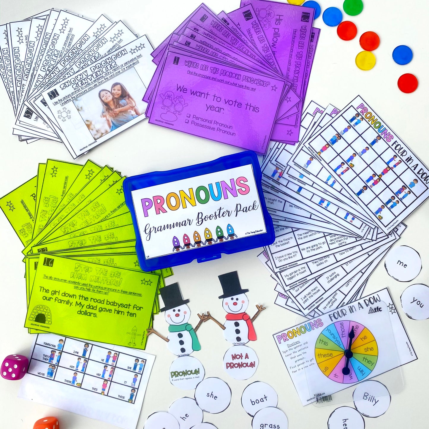 13. PRONOUNS LOWER GRADES GRAMMAR BOOSTER PACK