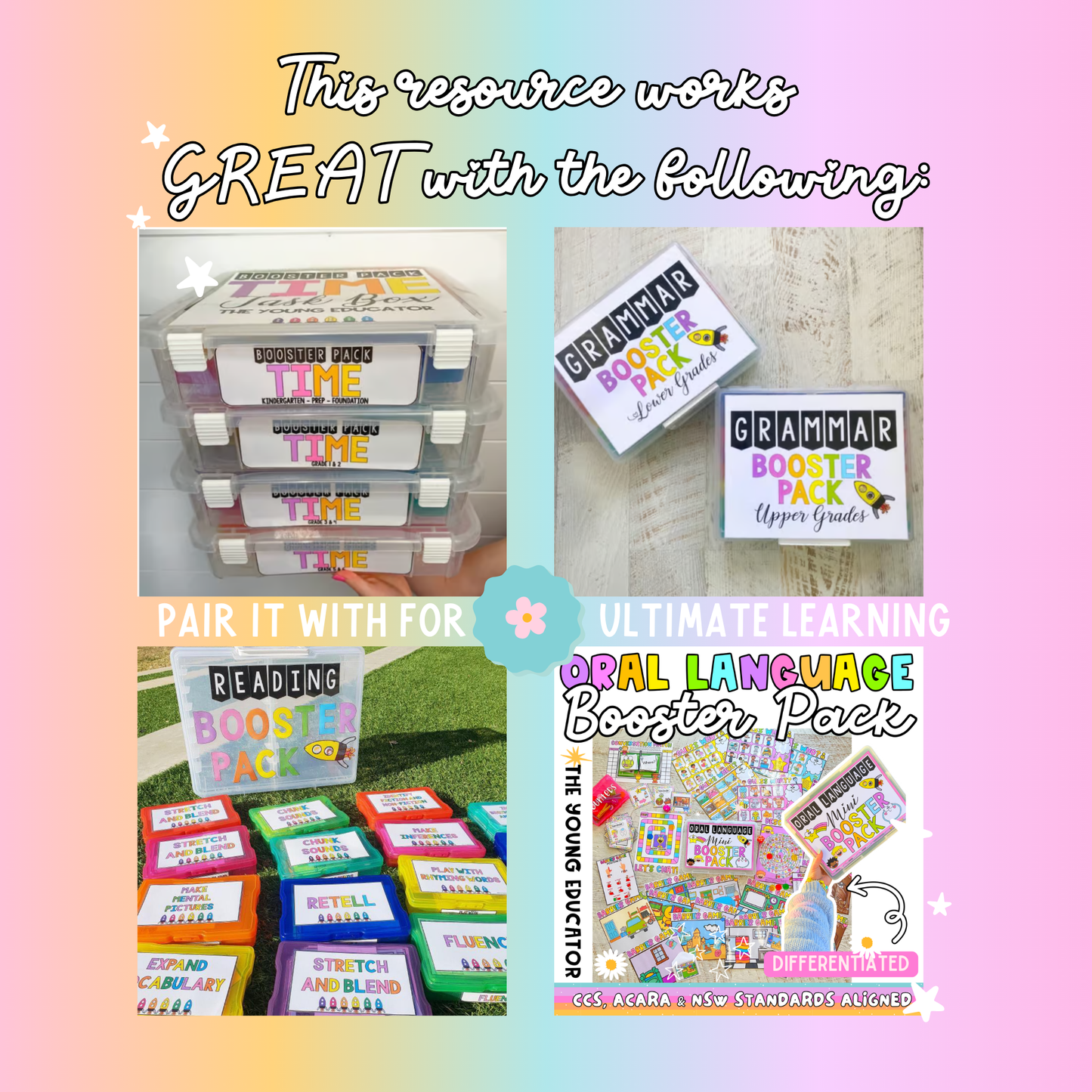 MATHS BOOSTER PACK - K-6 Differentiated Addition and Subtraction, Number Sense, Whole Number Strategies