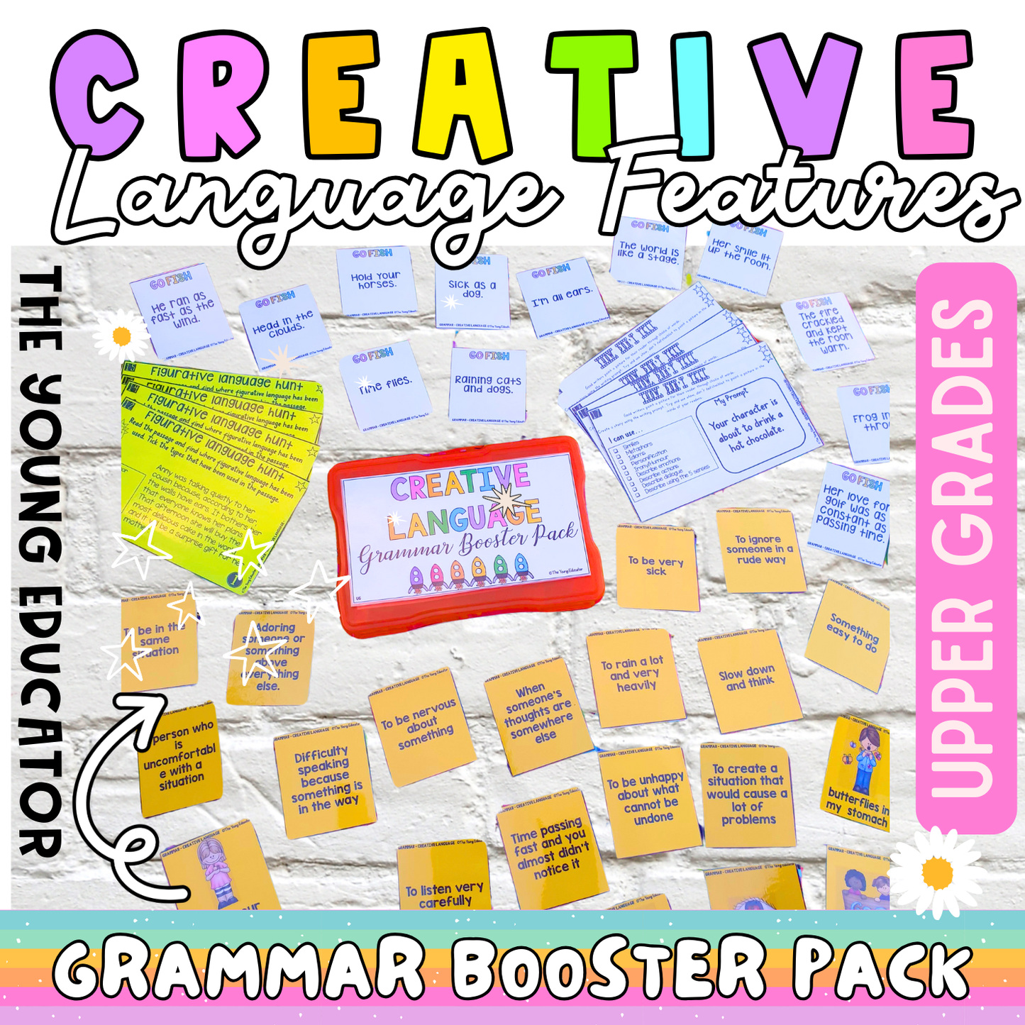 15. CREATIVE LANGUAGE UPPER GRADES GRAMMAR BOOSTER PACK
