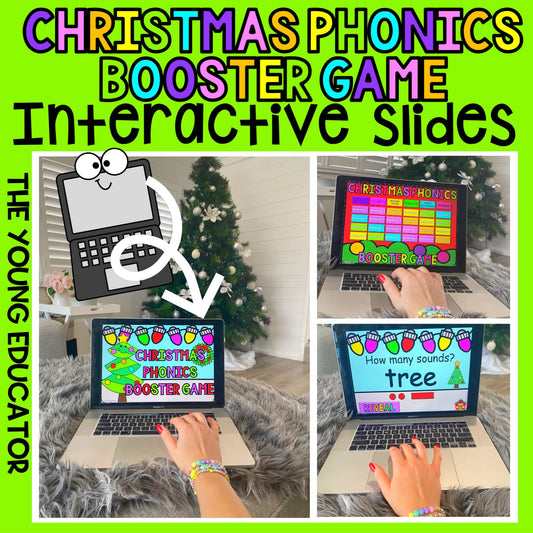 CHRISTMAS PHONICS BOOSTER GAME SLIDES *DIGITAL*