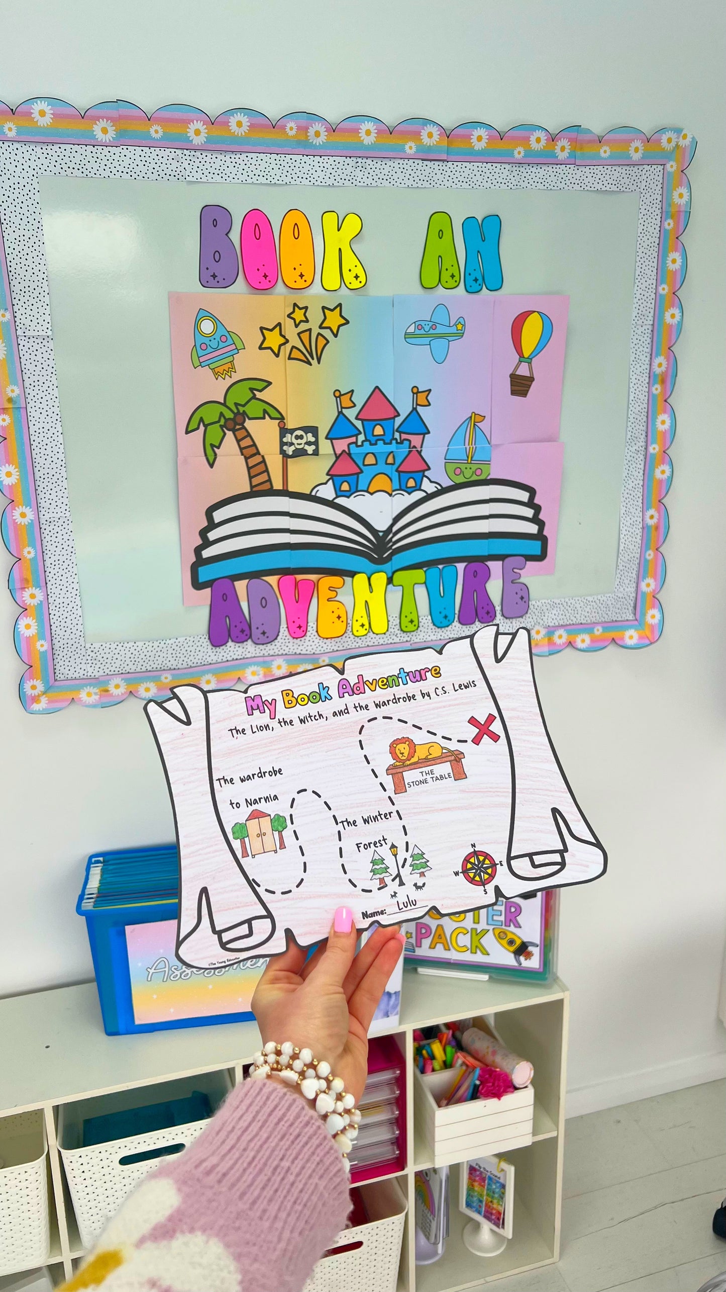 BOOK READING DISPLAY / BOOK WEEK / BOOK AN ADVENTURE! / Book Parade