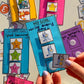 Individual rewards for students with engaging tokens like stars, ice-cream, and superheroes.