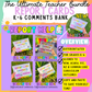 The Ultimate Report Comments Bank Bundle K-6 | Differentiated | Done for You | Curriculum Aligned