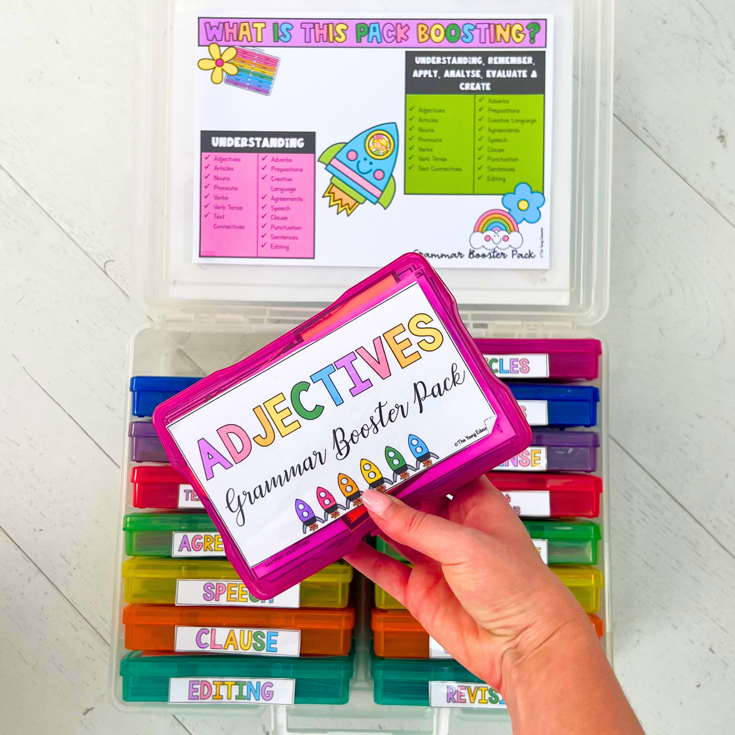 3. ADJECTIVES LOWER GRADES GRAMMAR BOOSTER PACK
