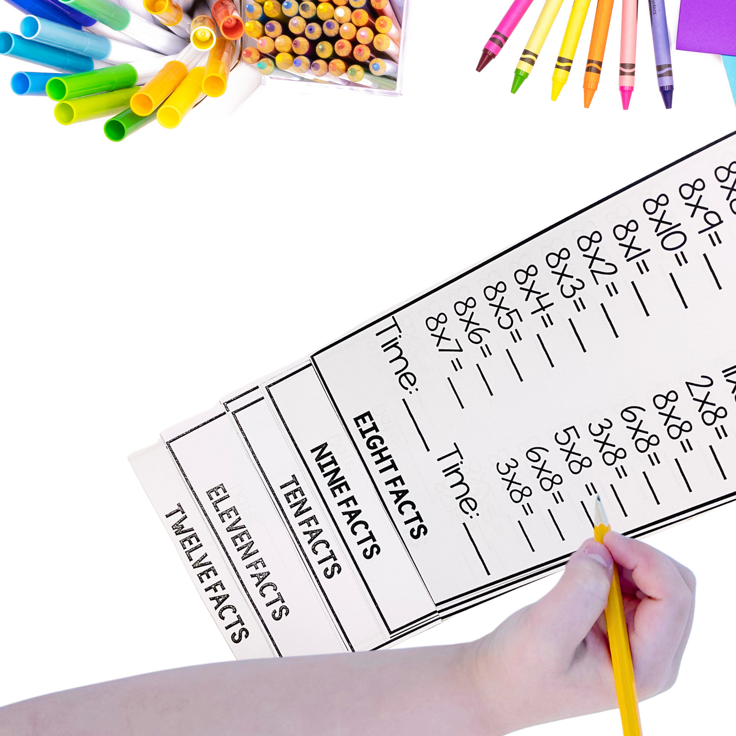 MULTIPLICATION BOOSTER FLIP BOOK - MULTIPLICATION FACTS
