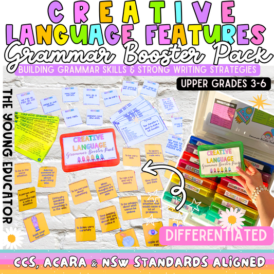 15. CREATIVE LANGUAGE UPPER GRADES GRAMMAR BOOSTER PACK
