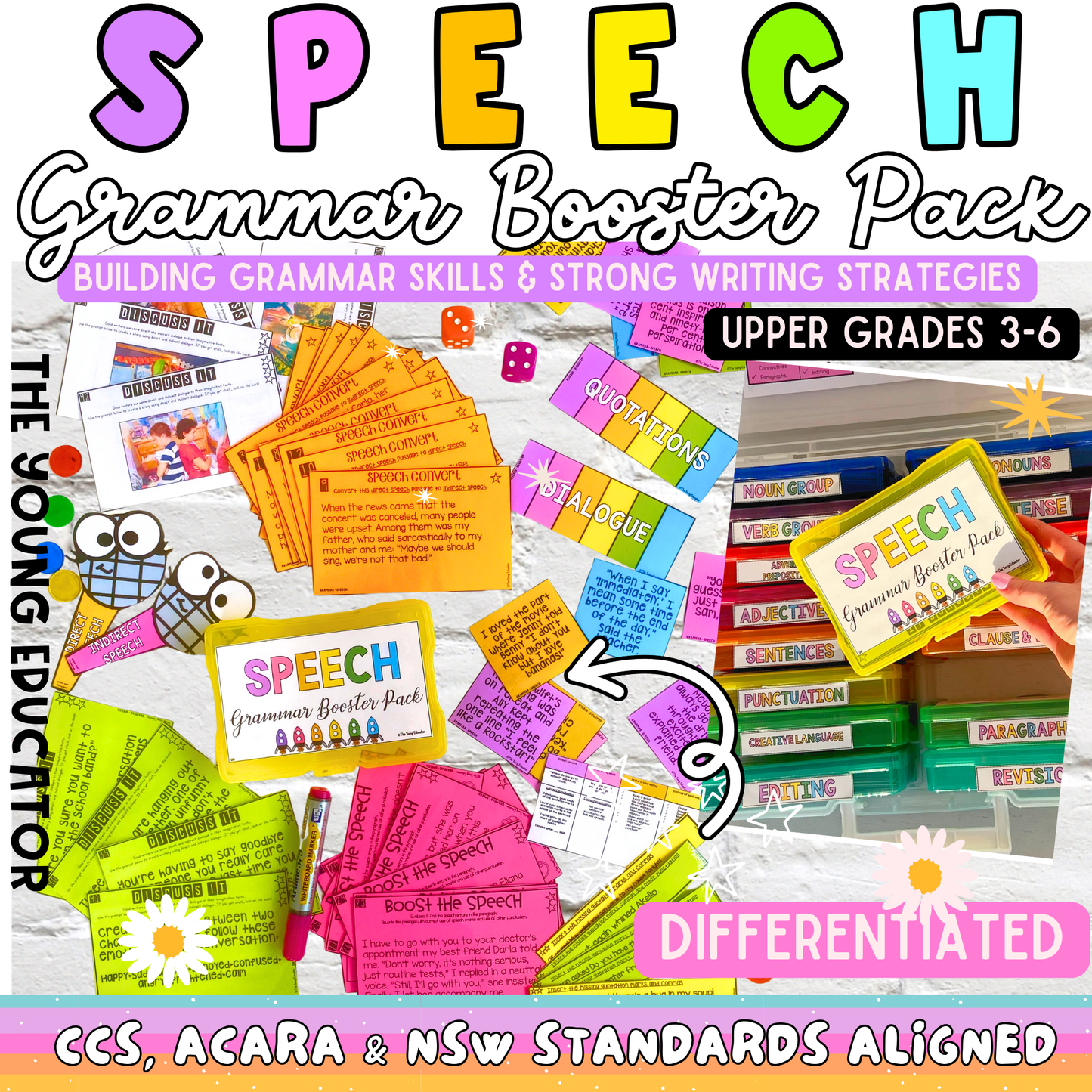 12. SPEECH UPPER GRADES GRAMMAR BOOSTER PACK