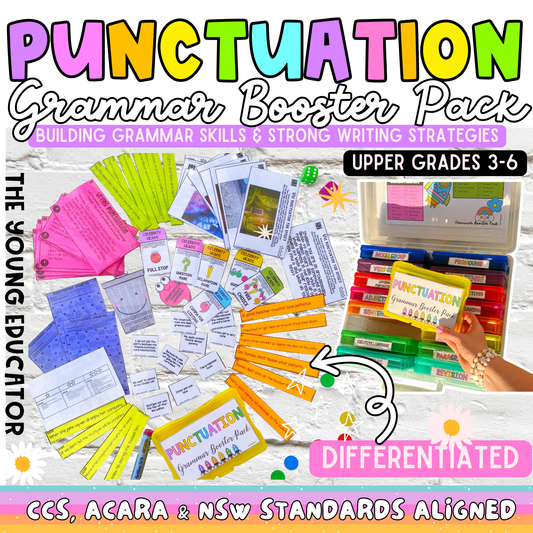 4. PUNCTUATION UPPER GRADES GRAMMAR BOOSTER PACK