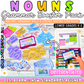 1. NOUNS LOWER GRADES GRAMMAR BOOSTER PACK *DIFFERENTIATED K-2*