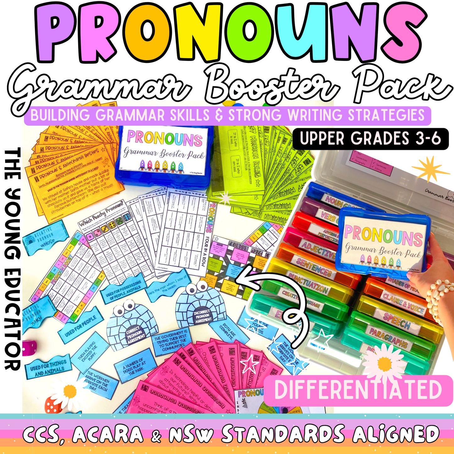 13. PRONOUNS UPPER GRADES GRAMMAR BOOSTER PACK
