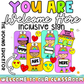 WELCOME TO OUR CLASSROOM - YOU ARE WELCOME HERE! Inclusive classroom decorations