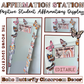 Affirmation Station | Positive Self-Talk Self-Love Mirror Display|Boho Butterfly