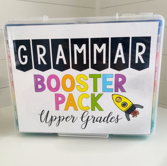 GRAMMAR BOOSTER PACK - UPPER GRADES BUNDLE