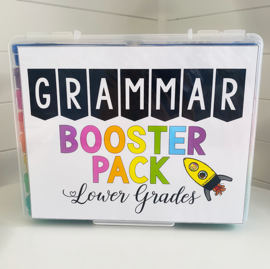GRAMMAR BOOSTER PACK - LOWER GRADES BUNDLE
