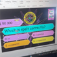 WHO WANTS TO BE A MILLIONAIRE - INTERACTIVE POWERPOINT GAME *EDITABLE*