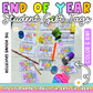 End of Year Gift Tags Editable Christmas Holidays Summer Break Student Gifts