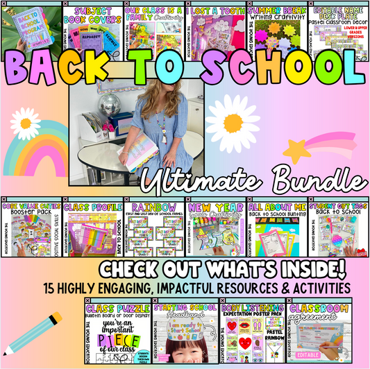 Back to School Ultimate Teacher Resource Bundle