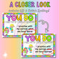 I Do We Do You Do light prompt visuals reinforcing gradual release lesson structure for students.