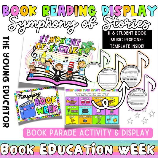 BOOK READING DISPLAY / BOOK WEEK / SYMPHONY OF STORIES! / Book Parade