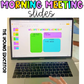 Editable Morning Message Powerpoint - Distance Learning