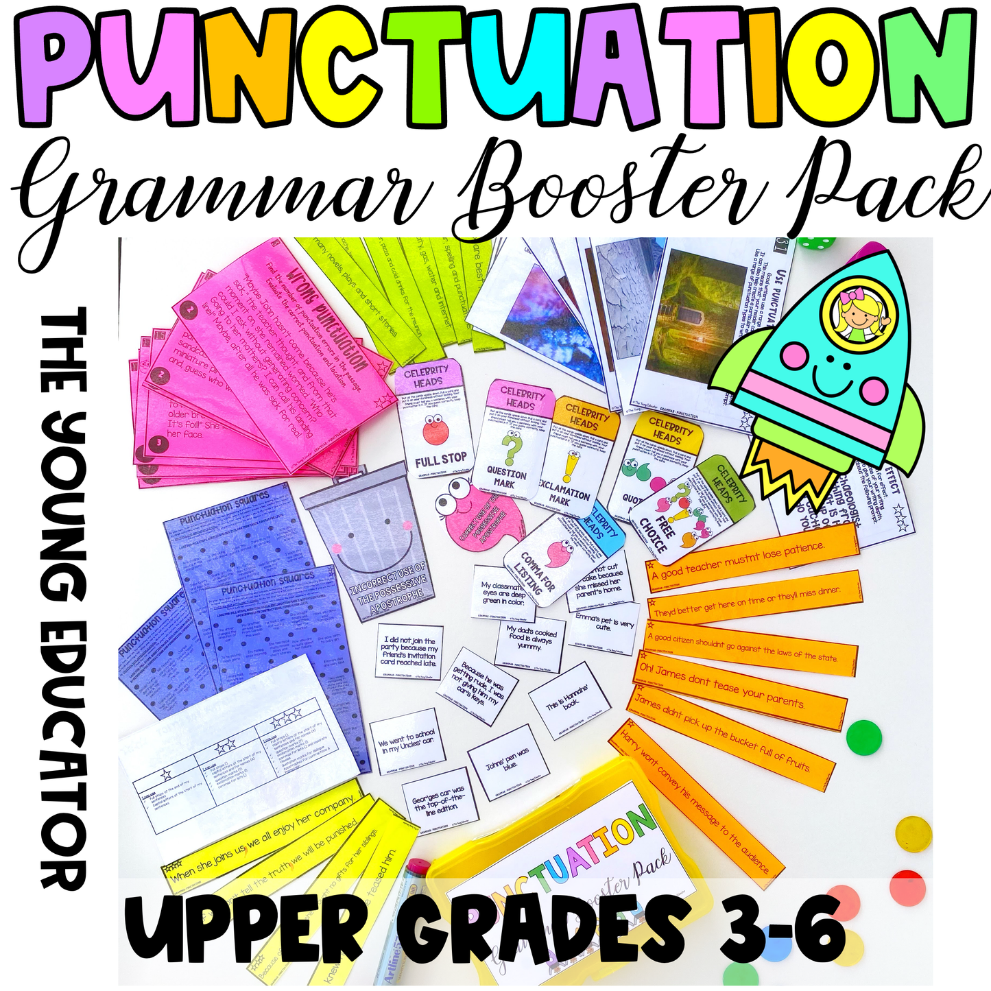 GRAMMAR BOOSTER PACK - UPPER GRADES BUNDLE