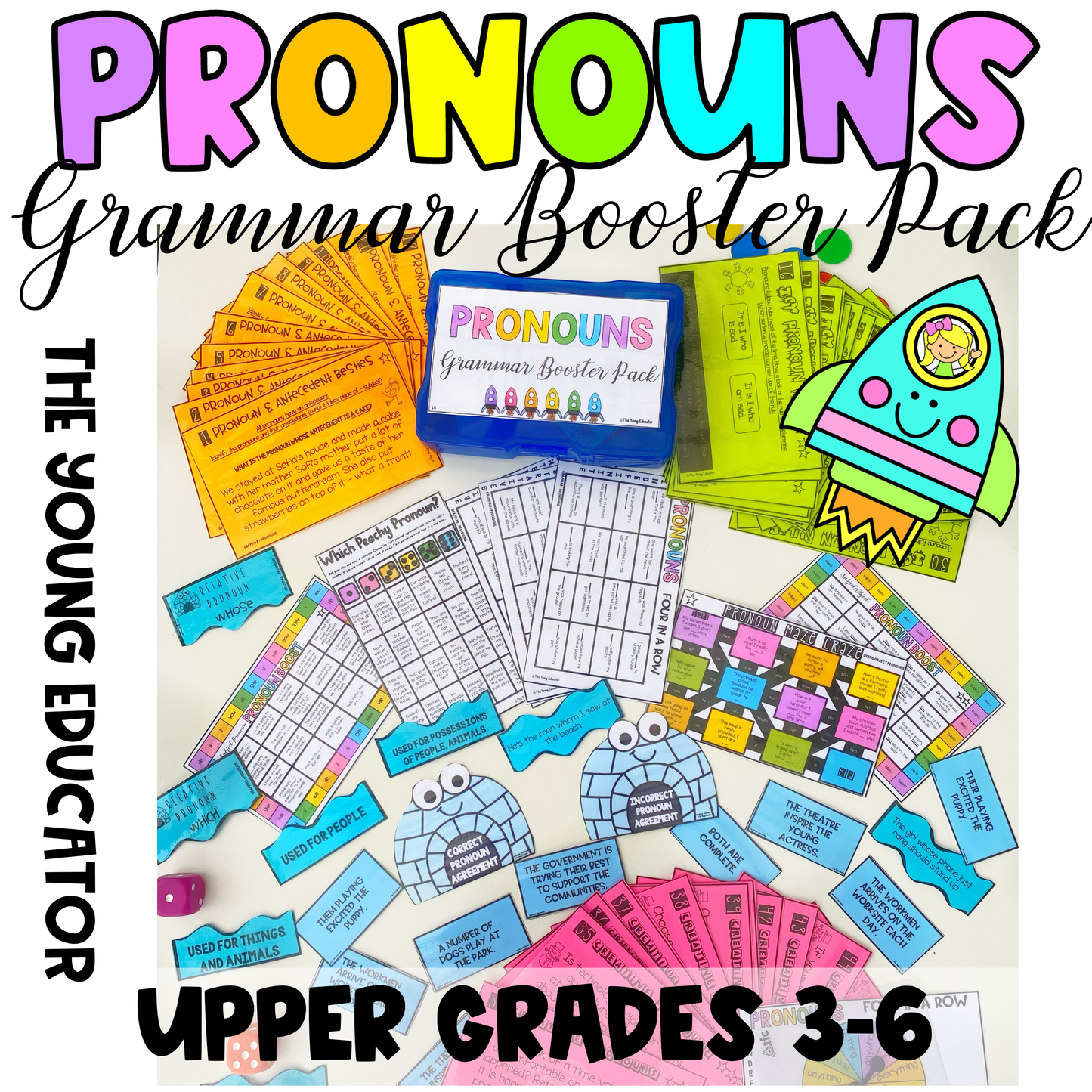 GRAMMAR BOOSTER PACK - UPPER GRADES BUNDLE