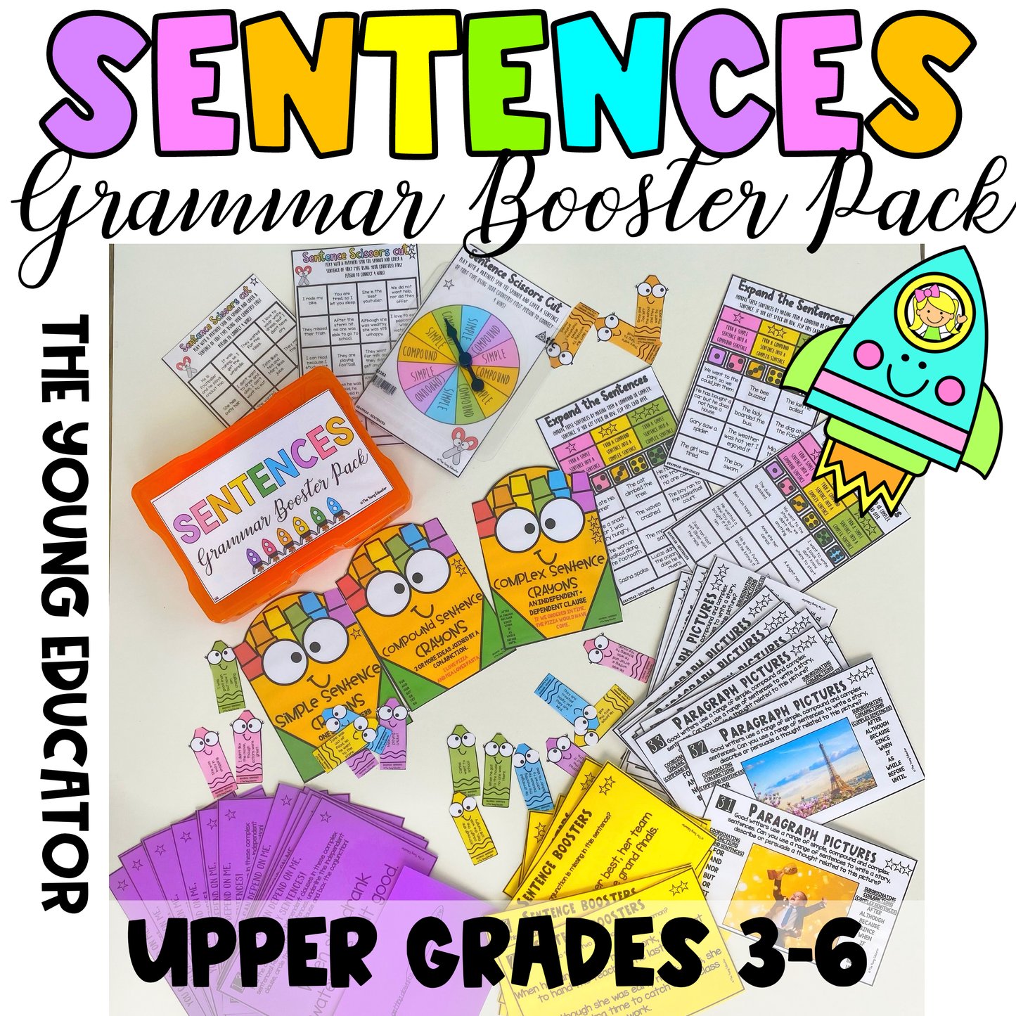GRAMMAR BOOSTER PACK - UPPER GRADES BUNDLE