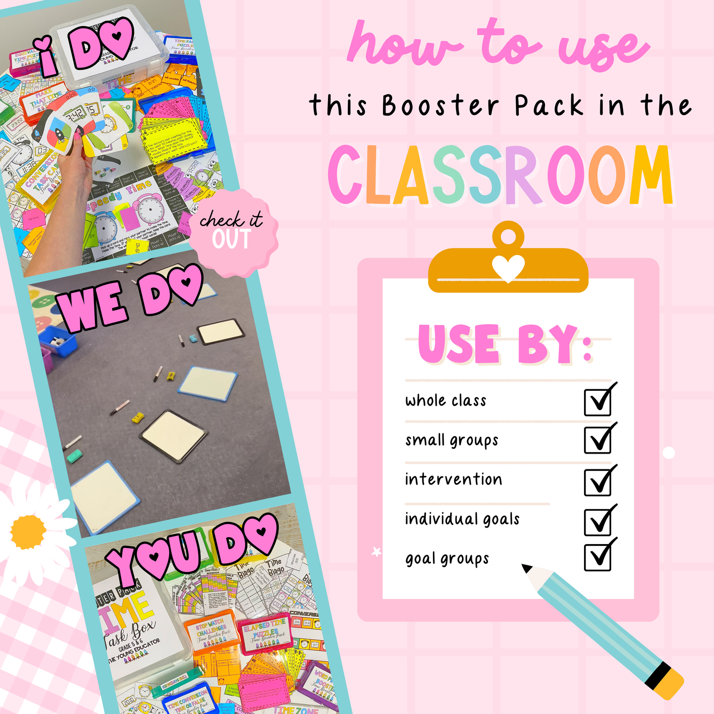 TIME BOOSTER PACK Bundle - Maths Activity Pack Bundle *differentiated* K-6!