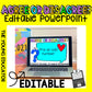 Editable agree or disagree PowerPoint template for interactive classroom discussions.