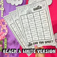 Book Week Bingo printable game with fun reading activities and character prompts.
