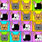 Bulldog Computer Background with an adorable and vibrant bulldog theme. 