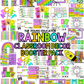 Classroom Decoration Pack for Kids with editable labels, bulletin board letters, and displays.
