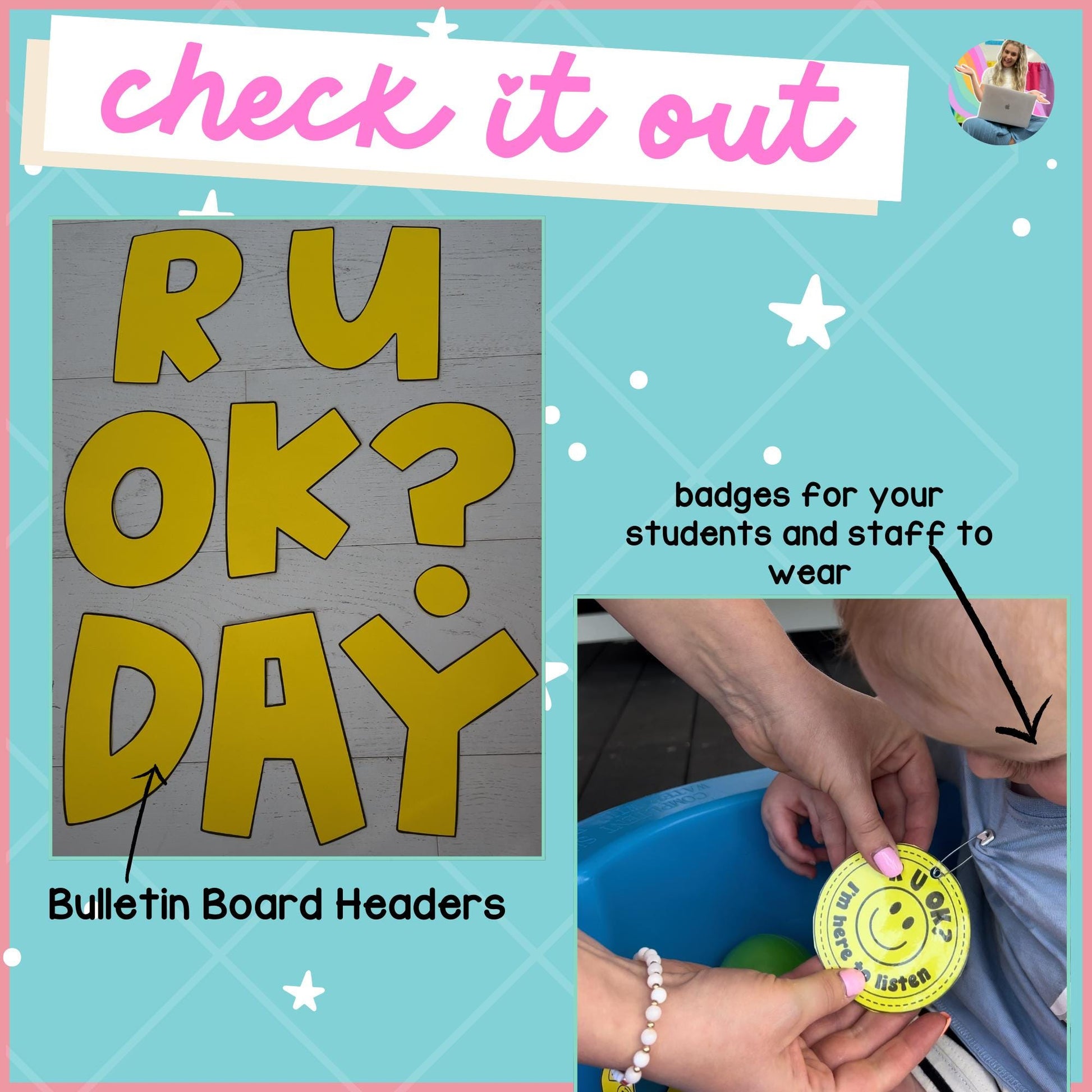  Engaging Classroom Printables and Teaching Resources Freebie for teachers to promote student wellbeing.
