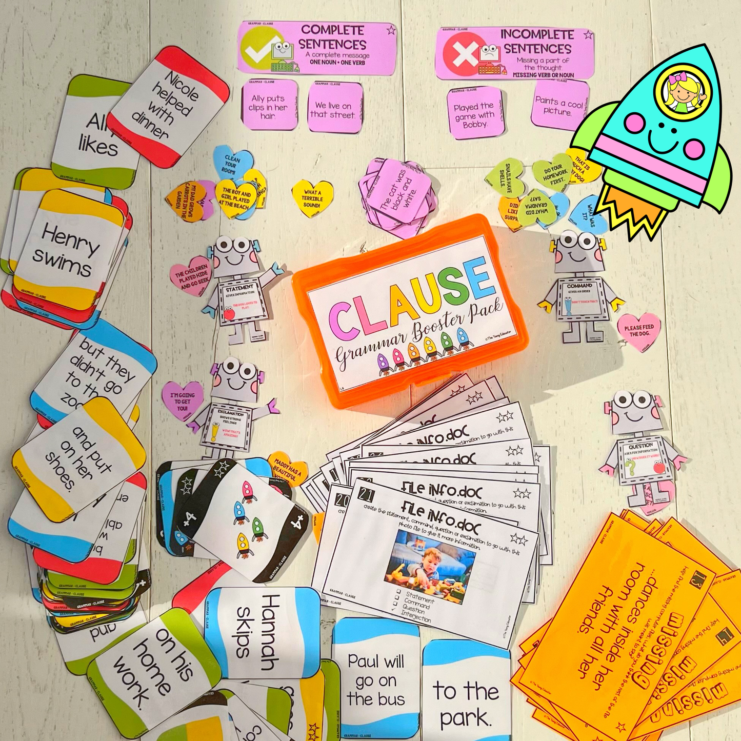 14. CLAUSE LOWER GRADES GRAMMAR BOOSTER PACK