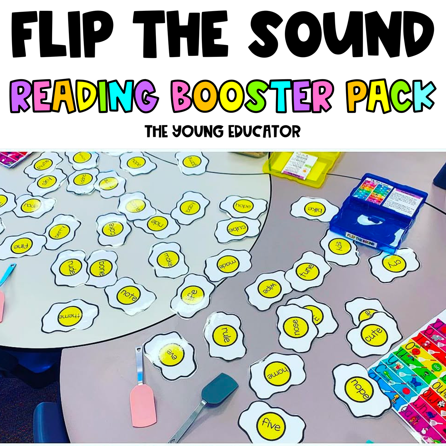 Flip the Sound Reading Strategy - READING BOOSTER PACK 8/12