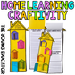 Distance Learning Activities for students to write about home learning experiences