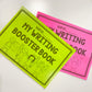 Early writer booster book with differentiated writing templates for beginner writers.