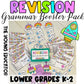 Early Years Grammar Revision Pack with printable worksheets for sentence structure and punctuation.