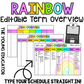 Editable Term Curriculum Overview Planner for teachers to organize subject plans efficiently.