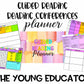 Rainbow Guided Reading Conference Planner