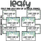 Printable First Day of School Frame for fun classroom photo memories.