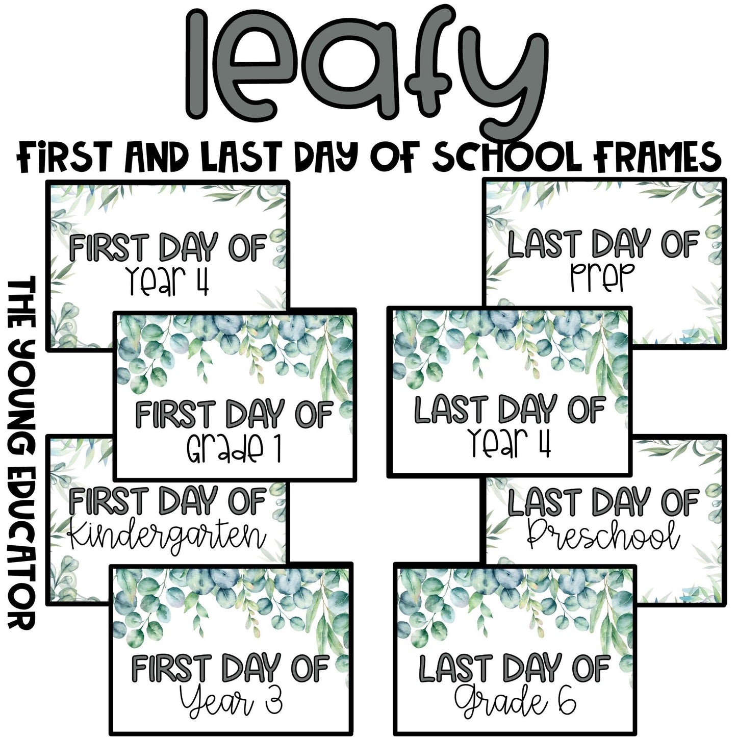 Printable First Day of School Frame for fun classroom photo memories.