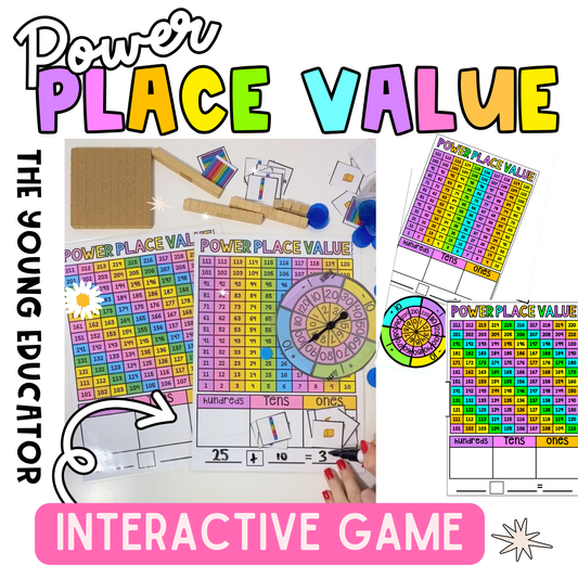 Fun Place Value Game for Students to learn numbers with interactive activities
