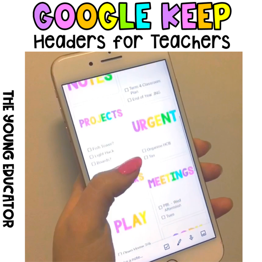 Stylish Google Keep Headers to enhance digital note organization and productivity.