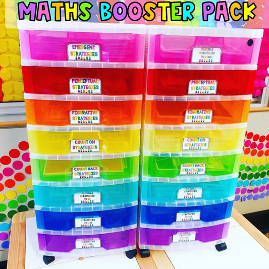 MATHS BOOSTER PACK - K-6 Differentiated Addition and Subtraction, Number Sense, Whole Number Strategies