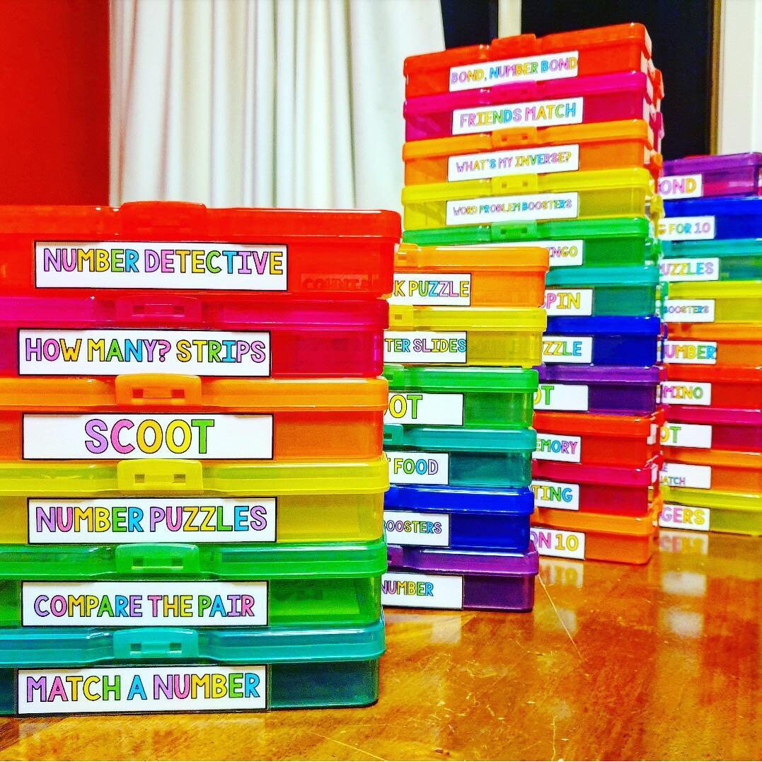 MATHS BOOSTER PACK - K-6 Differentiated Addition and Subtraction, Number Sense, Whole Number Strategies