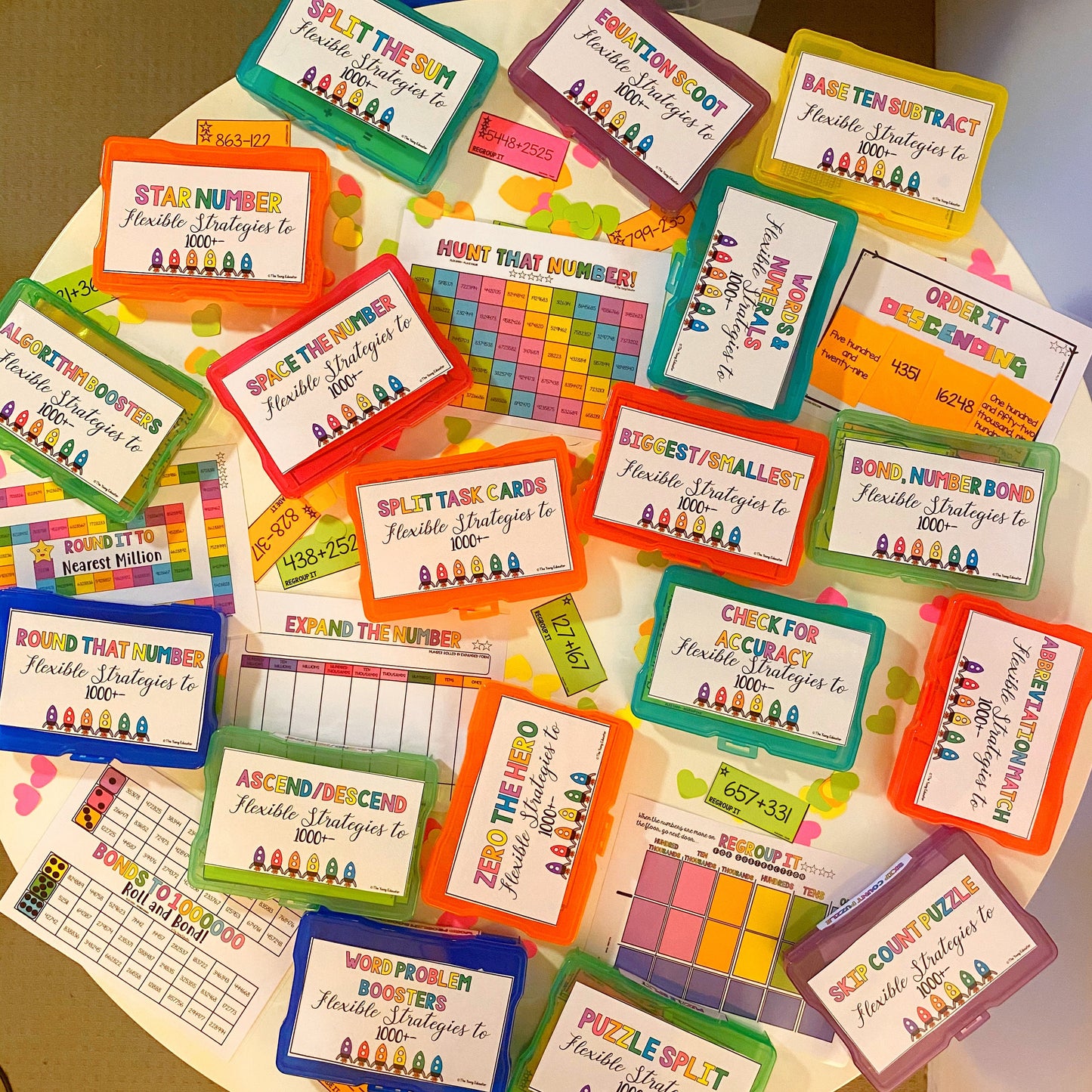 MATHS BOOSTER PACK - K-6 Differentiated Addition and Subtraction, Number Sense, Whole Number Strategies