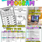 BACK TO SCHOOL Program - Grades 1 And 2 *First Ten Days*