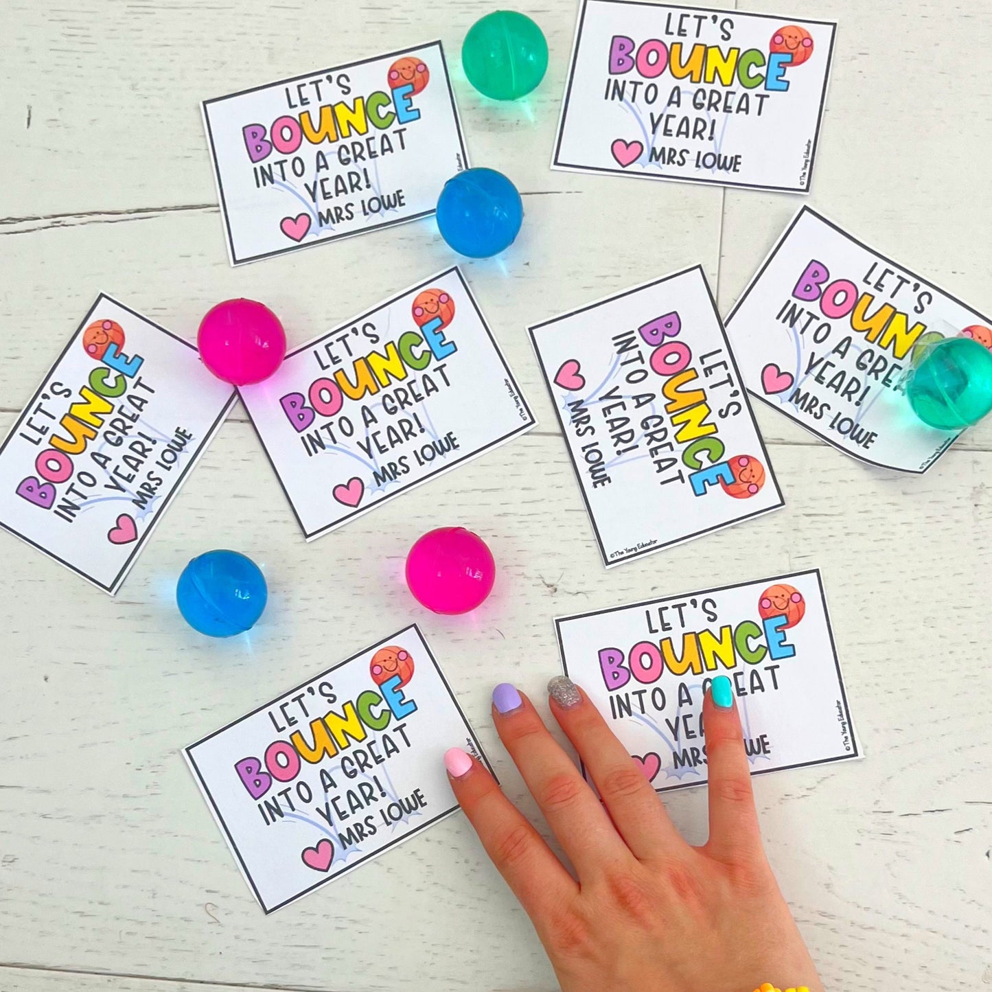 Back to School Gift Tags Editable Open House Meet the Teacher Student Gifts