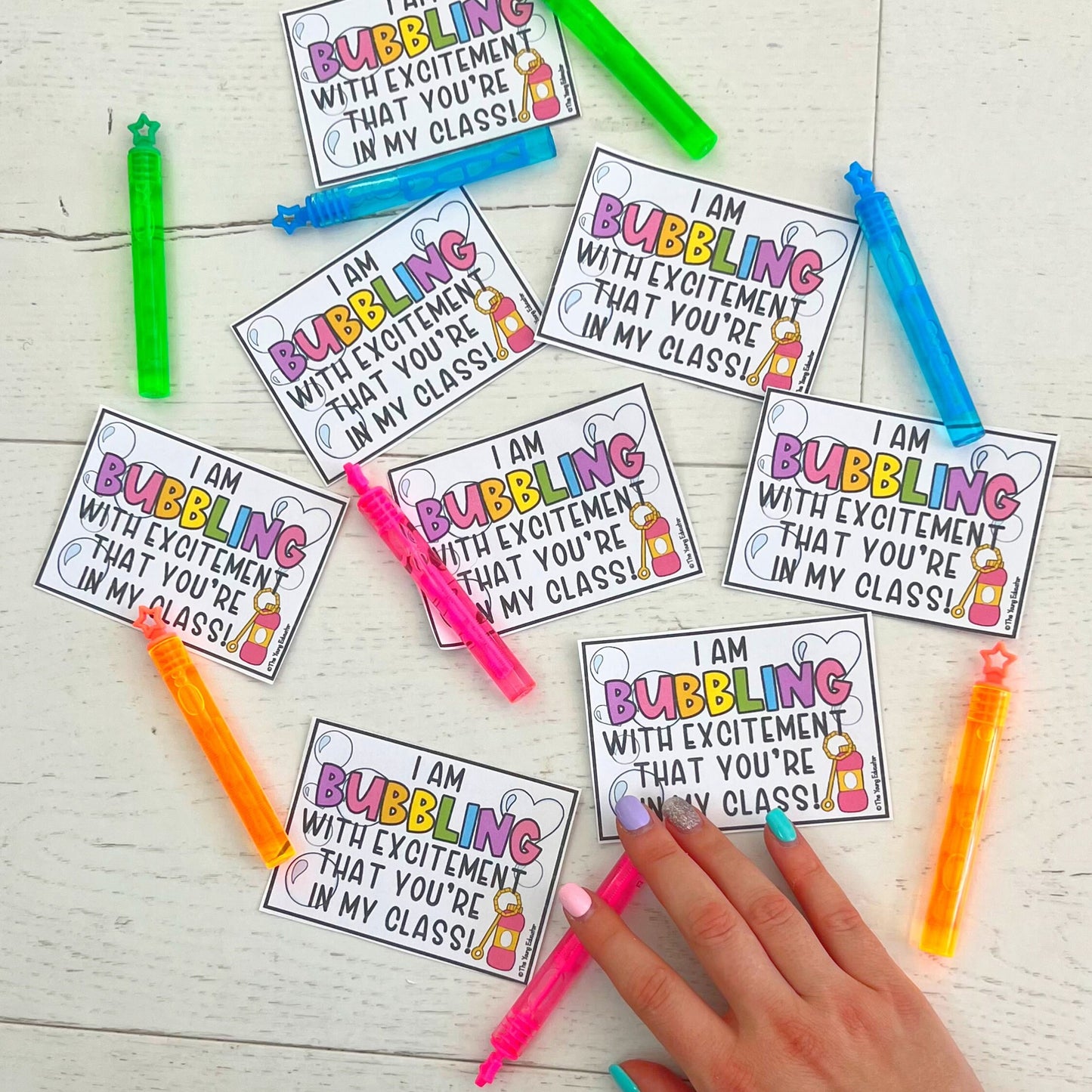 Back to School Gift Tags Editable Open House Meet the Teacher Student Gifts